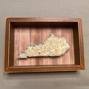 Kentucky Box Sign Decor
